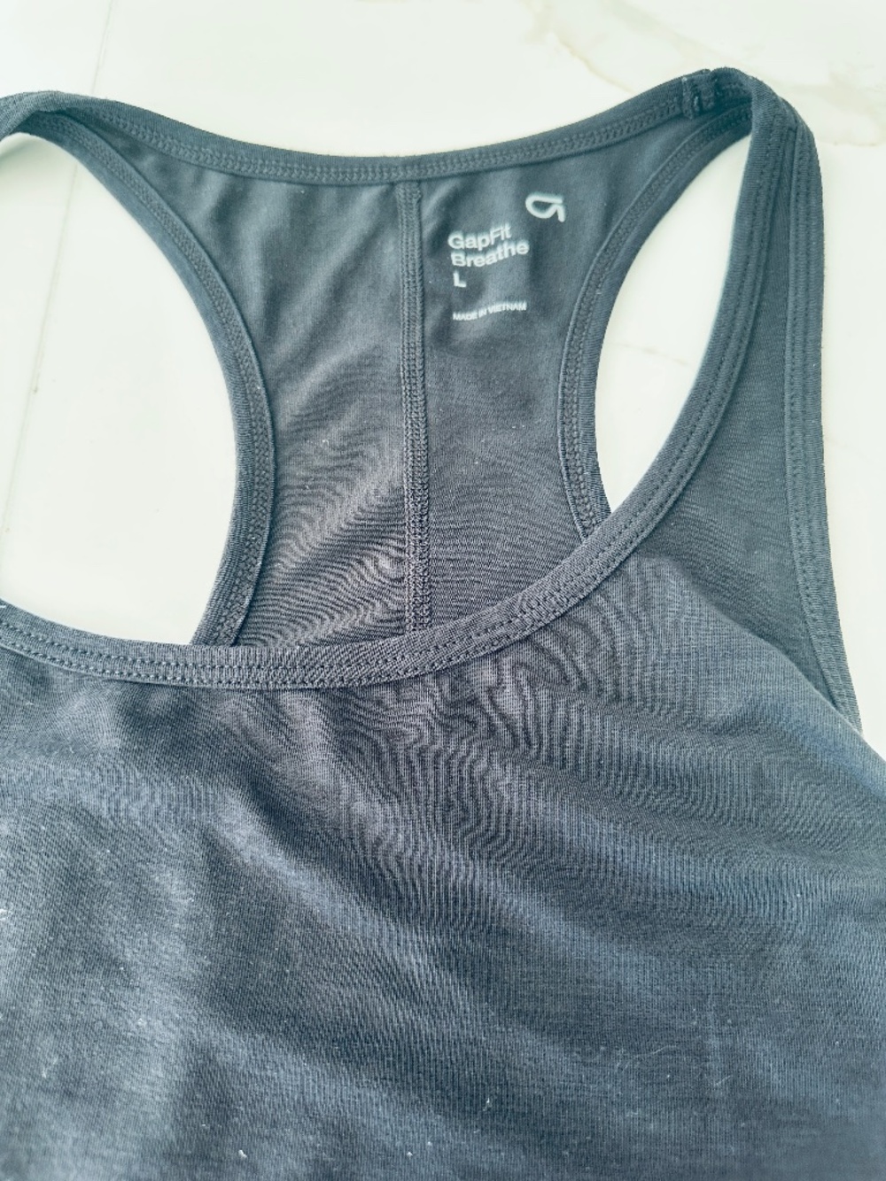 Ladies racetrack athletic top Large